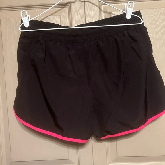 Fila Black Shorts with Pink and White Trim - Picture 2 of 4